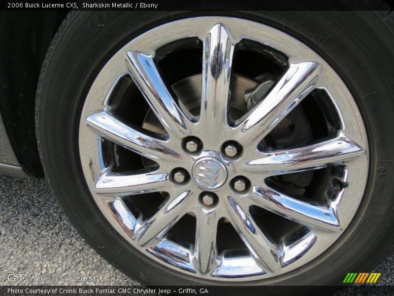 Sharkskin Metallic / Ebony 2006 Buick Lucerne CXS