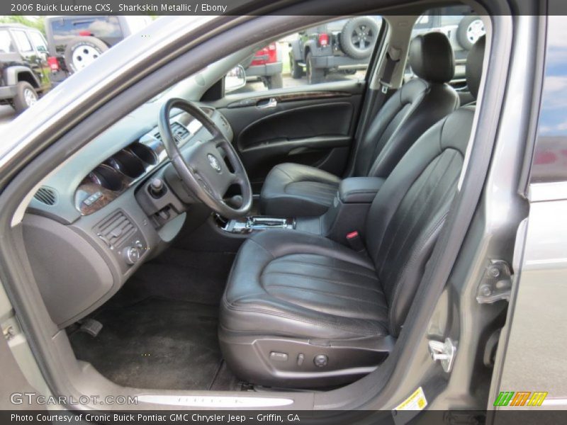 Sharkskin Metallic / Ebony 2006 Buick Lucerne CXS