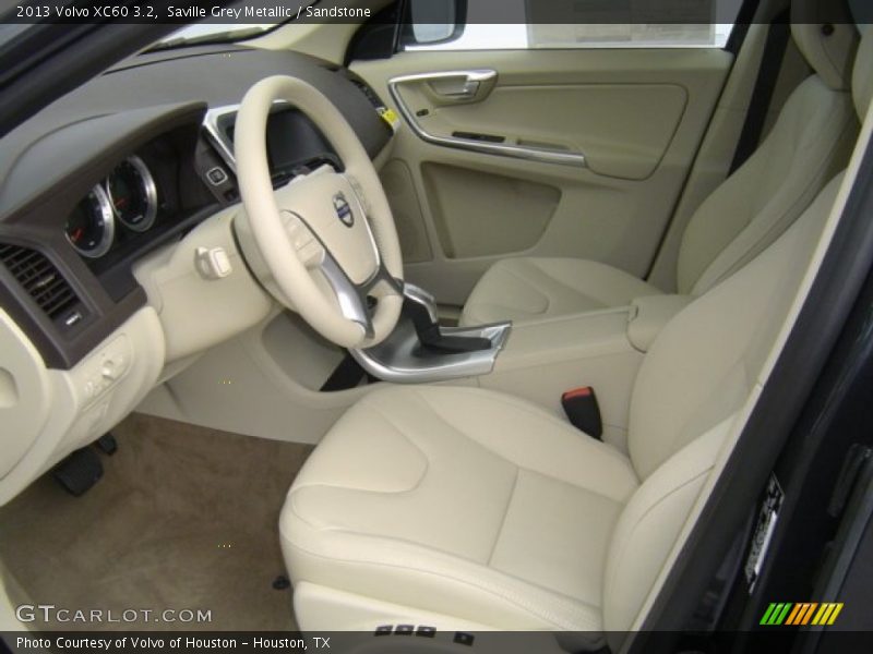 Saville Grey Metallic / Sandstone 2013 Volvo XC60 3.2