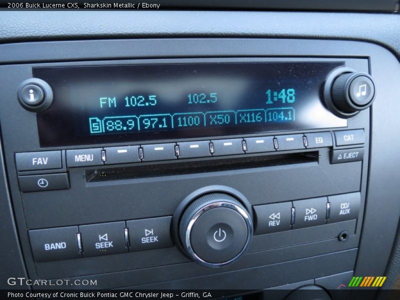 Sharkskin Metallic / Ebony 2006 Buick Lucerne CXS