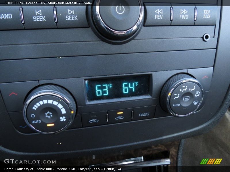 Sharkskin Metallic / Ebony 2006 Buick Lucerne CXS