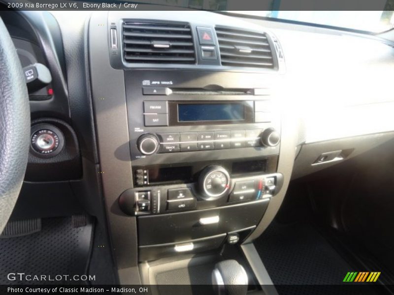 Ebony Black / Gray 2009 Kia Borrego LX V6