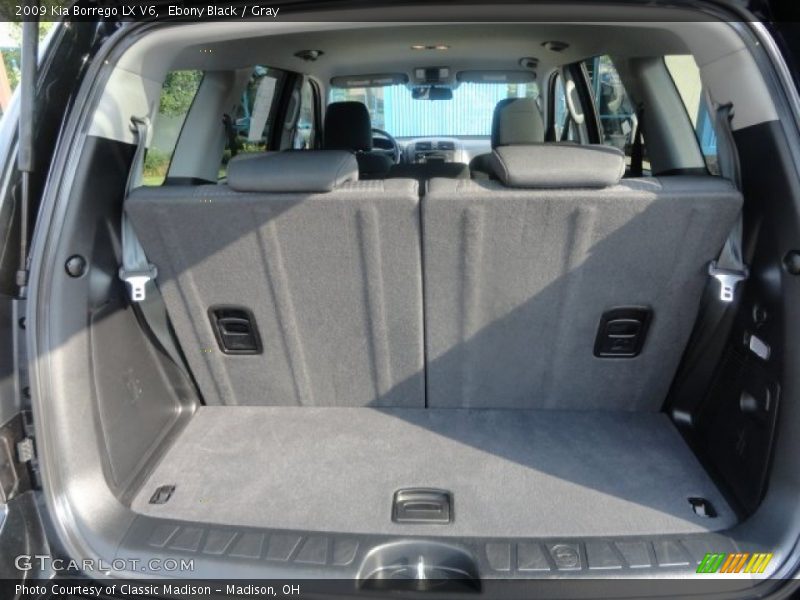 Ebony Black / Gray 2009 Kia Borrego LX V6