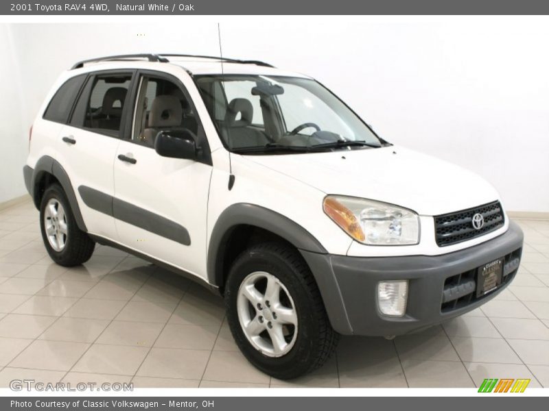 Natural White / Oak 2001 Toyota RAV4 4WD