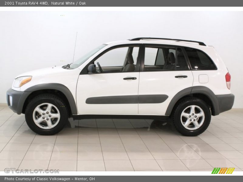 Natural White / Oak 2001 Toyota RAV4 4WD