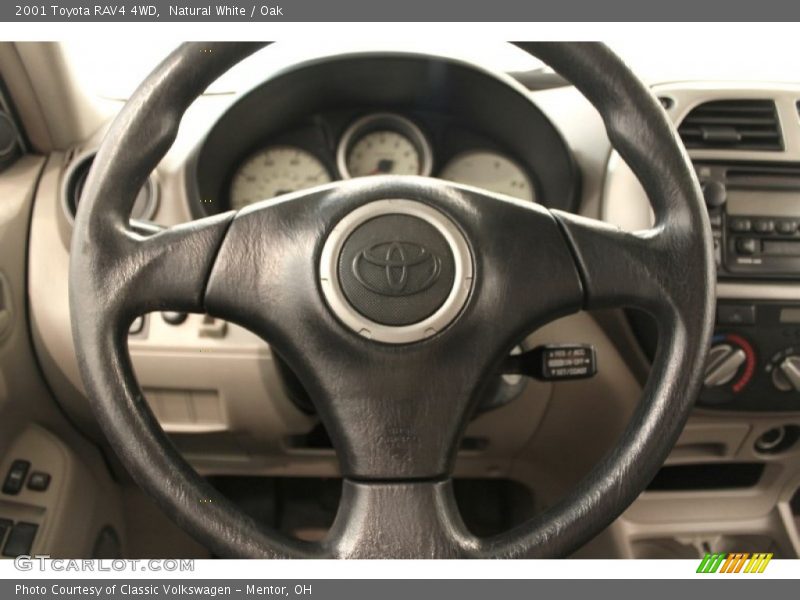 Natural White / Oak 2001 Toyota RAV4 4WD