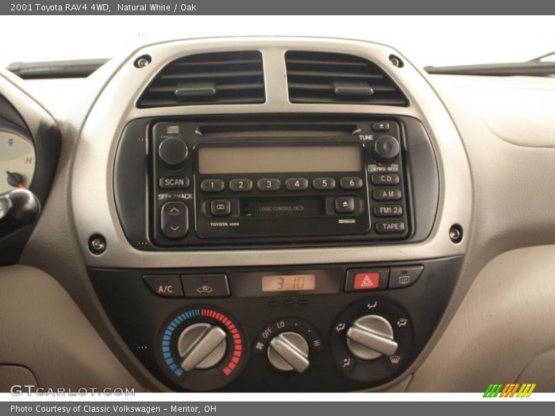 Natural White / Oak 2001 Toyota RAV4 4WD