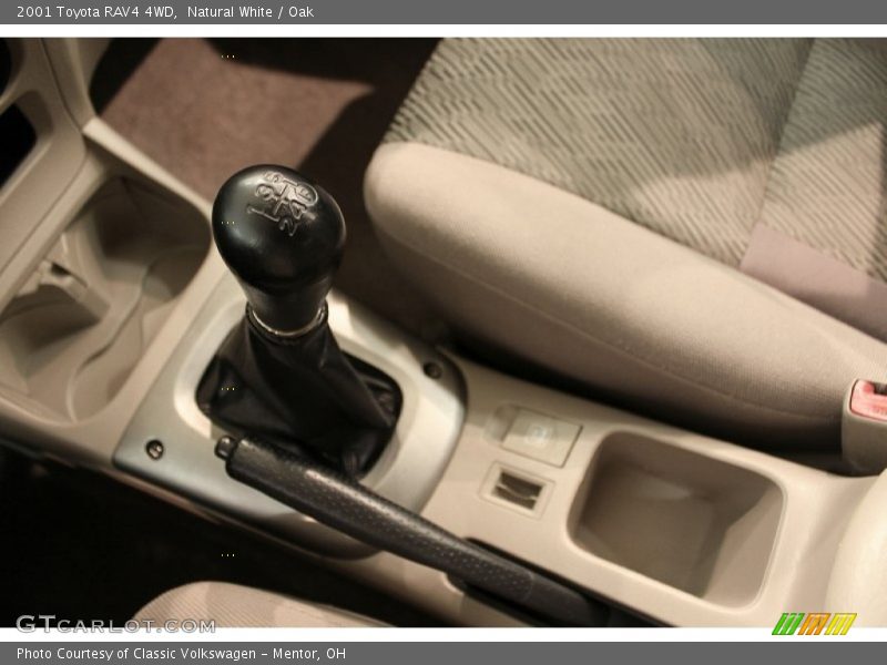 Natural White / Oak 2001 Toyota RAV4 4WD
