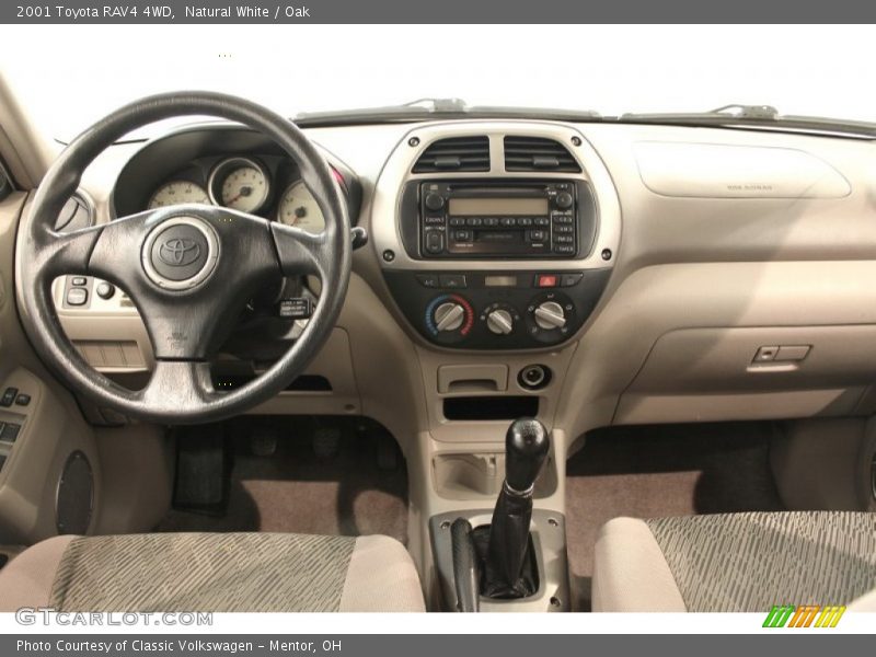 Natural White / Oak 2001 Toyota RAV4 4WD