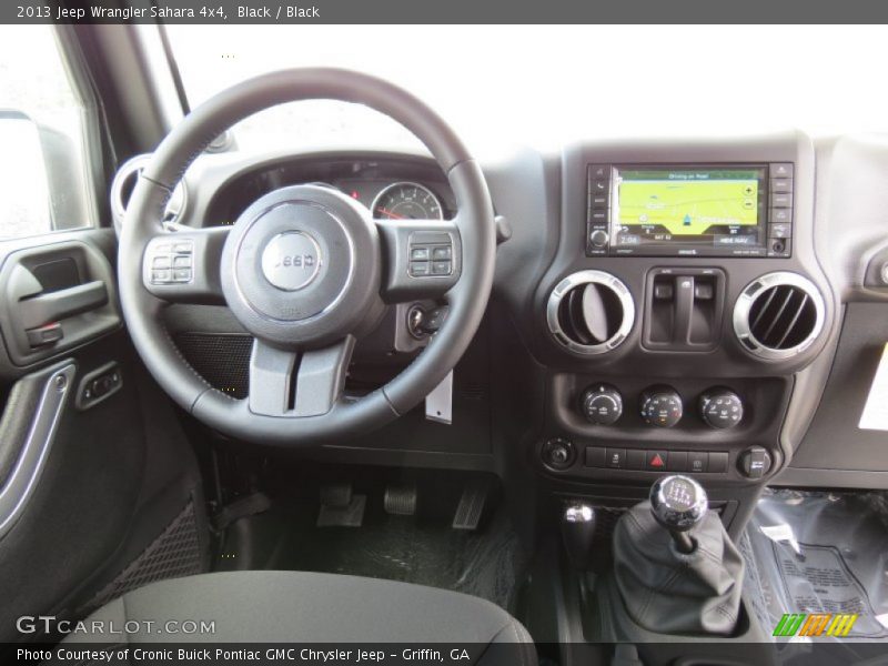 Dashboard of 2013 Wrangler Sahara 4x4