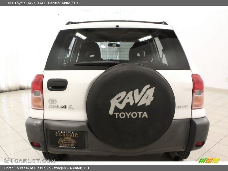 Natural White / Oak 2001 Toyota RAV4 4WD