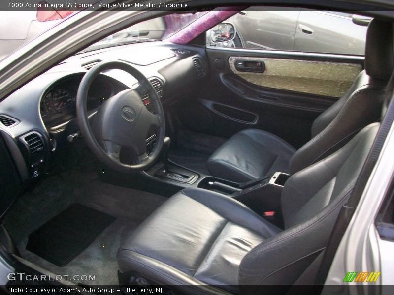 Vogue Silver Metallic / Graphite 2000 Acura Integra GS Coupe