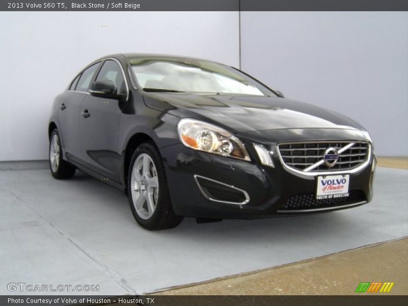 Black Stone / Soft Beige 2013 Volvo S60 T5