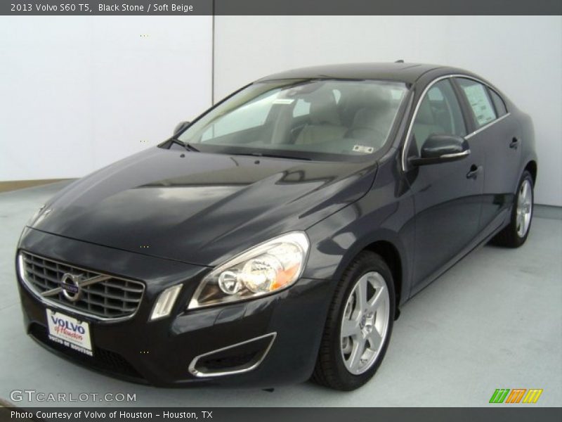 Black Stone / Soft Beige 2013 Volvo S60 T5
