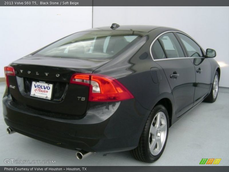 Black Stone / Soft Beige 2013 Volvo S60 T5