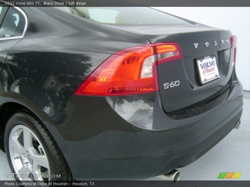 Black Stone / Soft Beige 2013 Volvo S60 T5