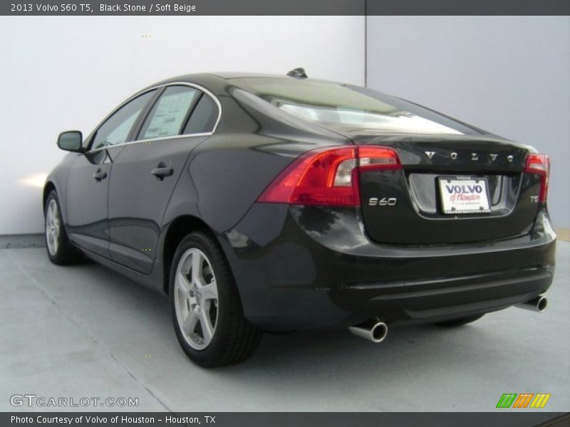 Black Stone / Soft Beige 2013 Volvo S60 T5