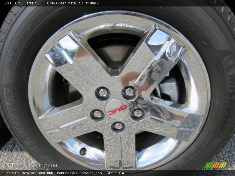 Gray Green Metallic / Jet Black 2013 GMC Terrain SLT