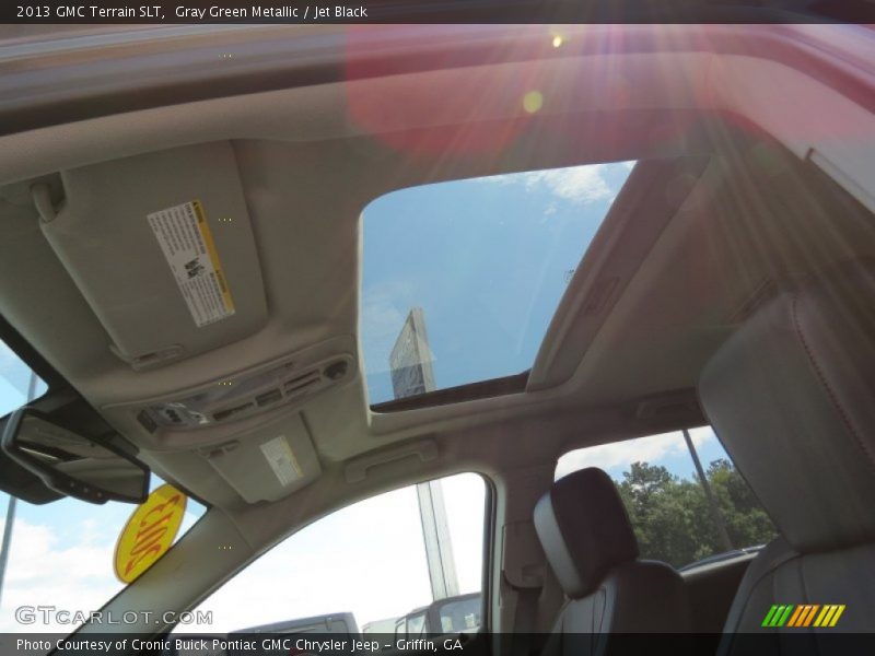 Gray Green Metallic / Jet Black 2013 GMC Terrain SLT