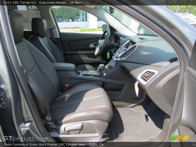 Gray Green Metallic / Jet Black 2013 GMC Terrain SLT