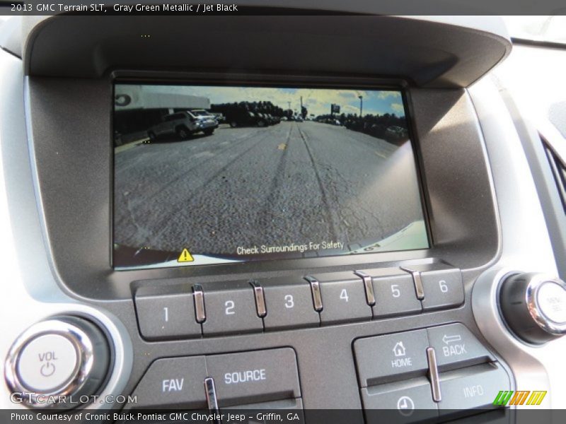 Gray Green Metallic / Jet Black 2013 GMC Terrain SLT