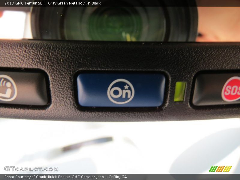 Gray Green Metallic / Jet Black 2013 GMC Terrain SLT