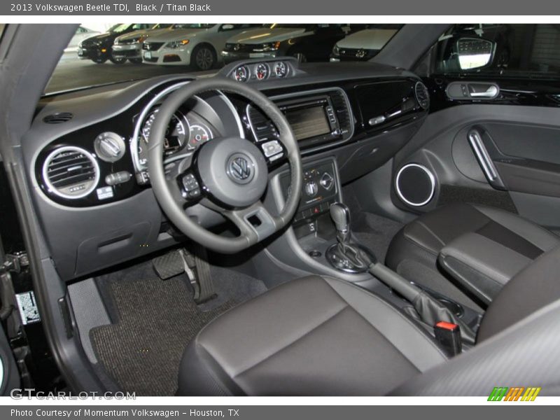  2013 Beetle TDI Titan Black Interior
