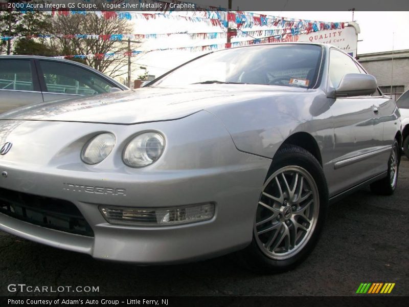 Vogue Silver Metallic / Graphite 2000 Acura Integra GS Coupe
