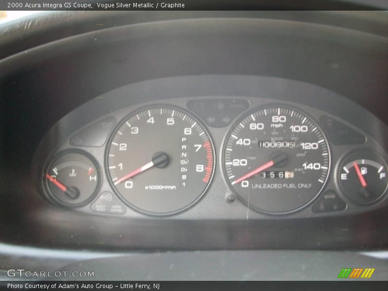 Vogue Silver Metallic / Graphite 2000 Acura Integra GS Coupe