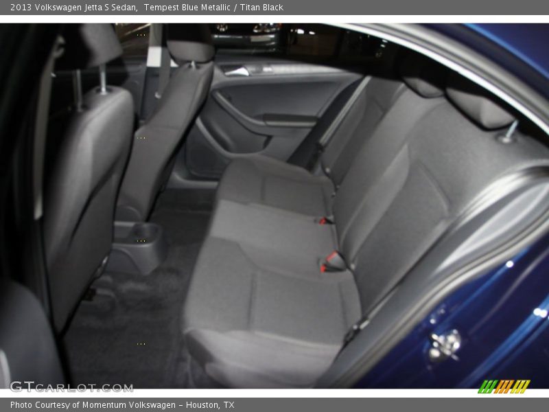 Tempest Blue Metallic / Titan Black 2013 Volkswagen Jetta S Sedan