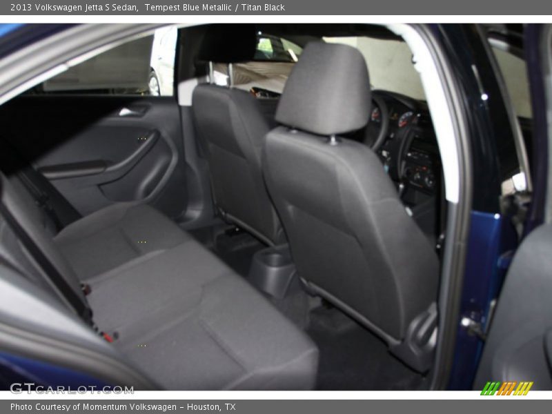 Tempest Blue Metallic / Titan Black 2013 Volkswagen Jetta S Sedan