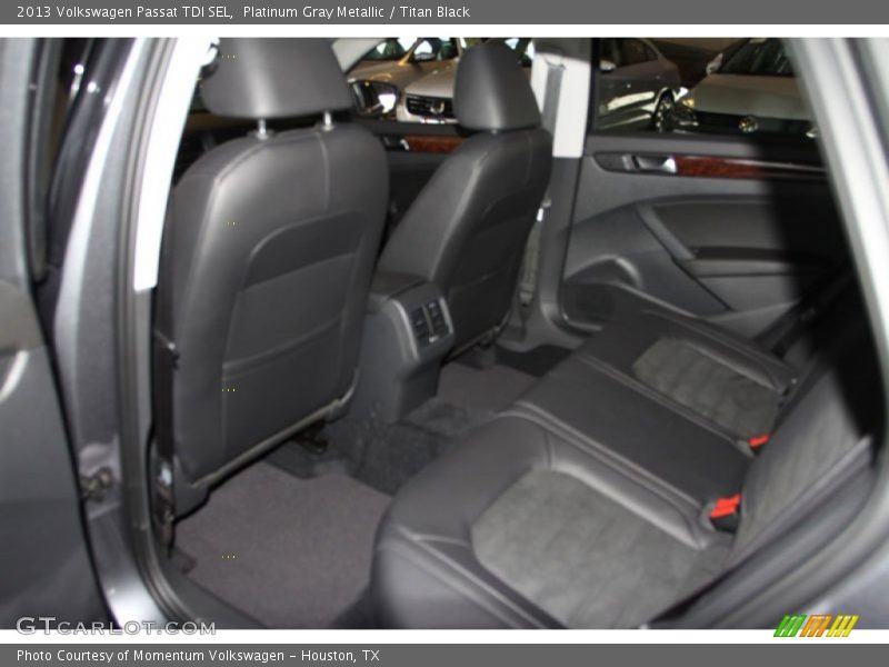 Platinum Gray Metallic / Titan Black 2013 Volkswagen Passat TDI SEL