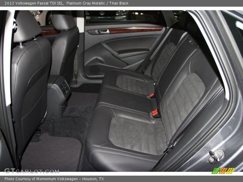Platinum Gray Metallic / Titan Black 2013 Volkswagen Passat TDI SEL