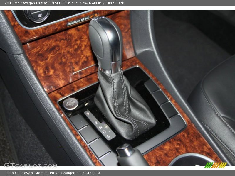 Platinum Gray Metallic / Titan Black 2013 Volkswagen Passat TDI SEL