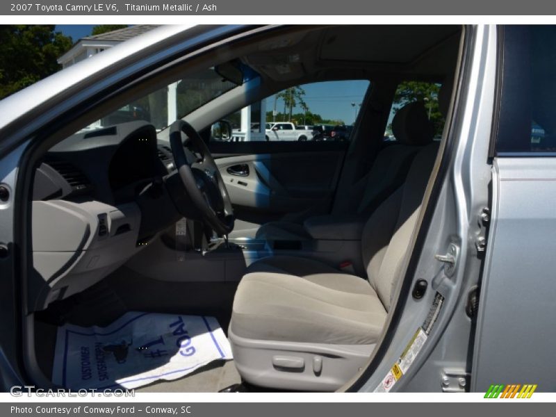 Titanium Metallic / Ash 2007 Toyota Camry LE V6