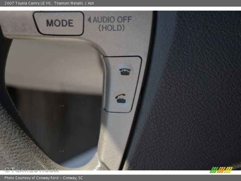 Titanium Metallic / Ash 2007 Toyota Camry LE V6