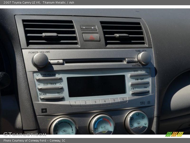 Titanium Metallic / Ash 2007 Toyota Camry LE V6