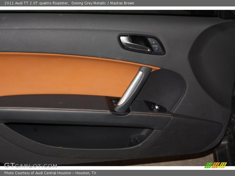 Oolong Grey Metallic / Madras Brown 2011 Audi TT 2.0T quattro Roadster