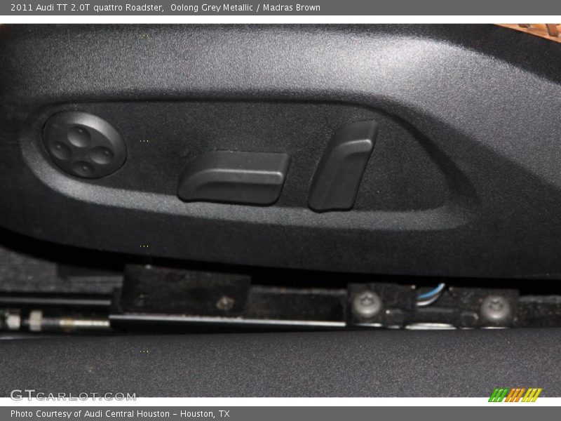 Oolong Grey Metallic / Madras Brown 2011 Audi TT 2.0T quattro Roadster