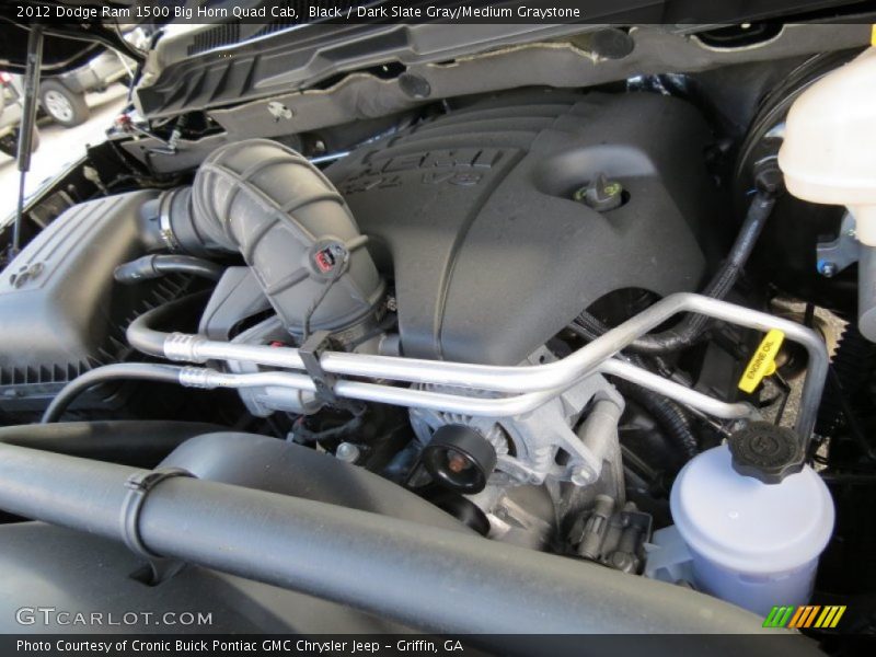 Black / Dark Slate Gray/Medium Graystone 2012 Dodge Ram 1500 Big Horn Quad Cab