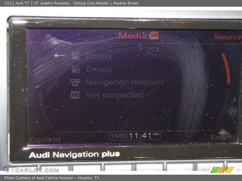 Oolong Grey Metallic / Madras Brown 2011 Audi TT 2.0T quattro Roadster