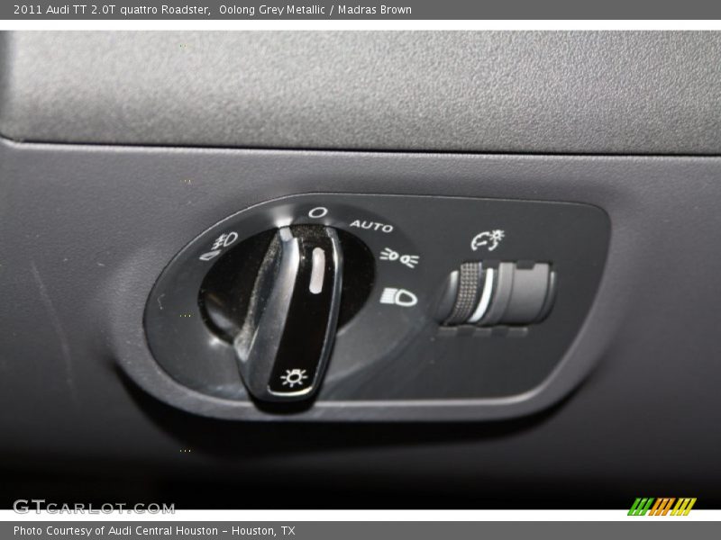 Oolong Grey Metallic / Madras Brown 2011 Audi TT 2.0T quattro Roadster