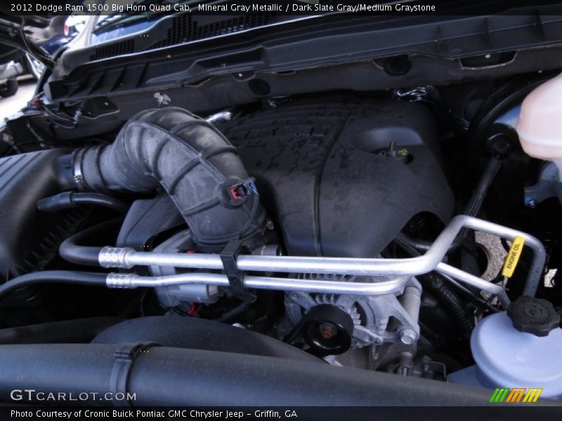 Mineral Gray Metallic / Dark Slate Gray/Medium Graystone 2012 Dodge Ram 1500 Big Horn Quad Cab