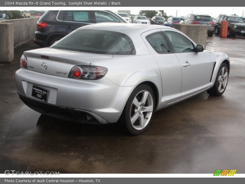 Sunlight Silver Metallic / Black 2004 Mazda RX-8 Grand Touring