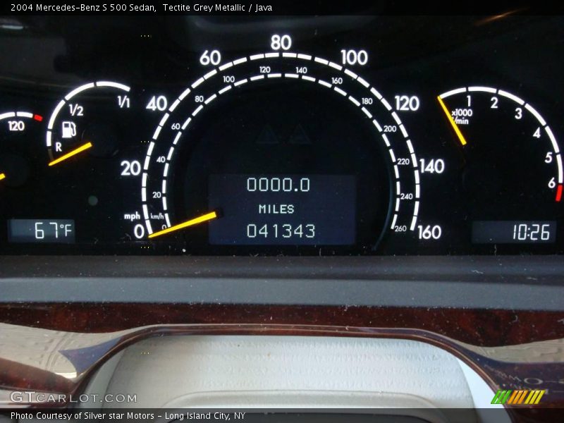 Tectite Grey Metallic / Java 2004 Mercedes-Benz S 500 Sedan