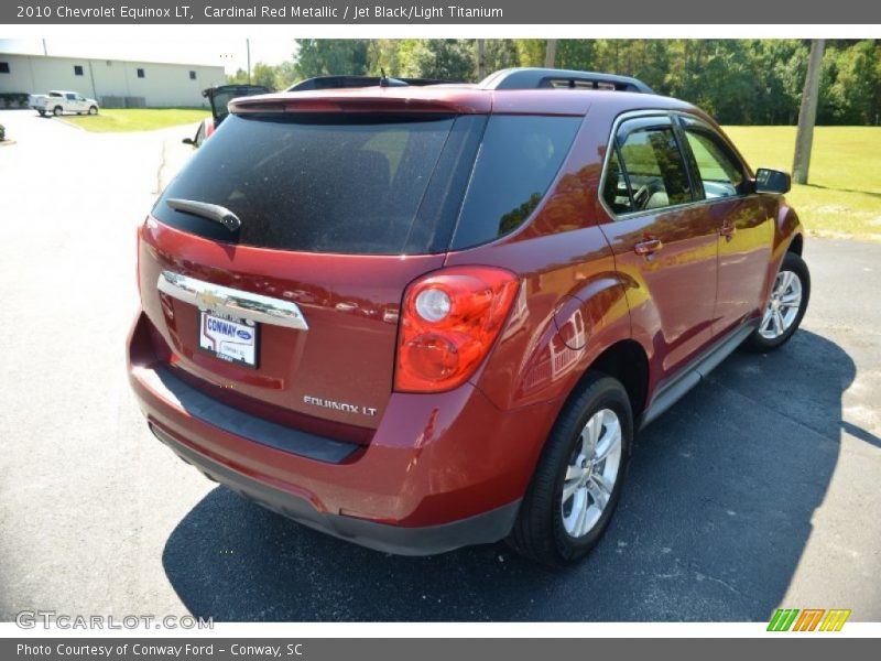 Cardinal Red Metallic / Jet Black/Light Titanium 2010 Chevrolet Equinox LT