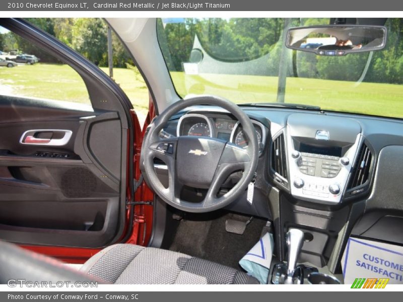 Cardinal Red Metallic / Jet Black/Light Titanium 2010 Chevrolet Equinox LT