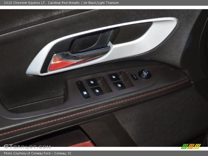 Cardinal Red Metallic / Jet Black/Light Titanium 2010 Chevrolet Equinox LT