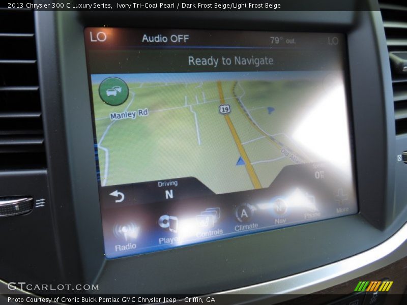 Ivory Tri-Coat Pearl / Dark Frost Beige/Light Frost Beige 2013 Chrysler 300 C Luxury Series