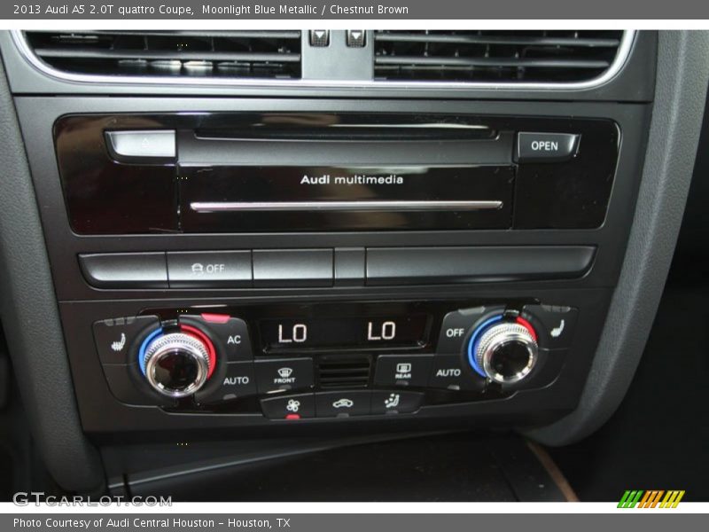 Moonlight Blue Metallic / Chestnut Brown 2013 Audi A5 2.0T quattro Coupe